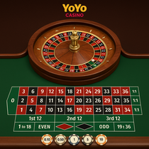 YoYo Casino - Roulette Table Game - Stolní Hry